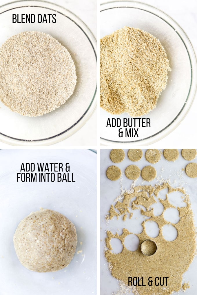 How to Make Oatcakes - Process Shots