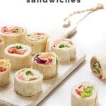 Pinwheel Sandwiches Pinterest Pin