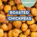 Baked Chickpeas Pinterest Pin