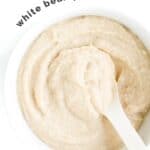 White Bean Puree Pinterest Pin