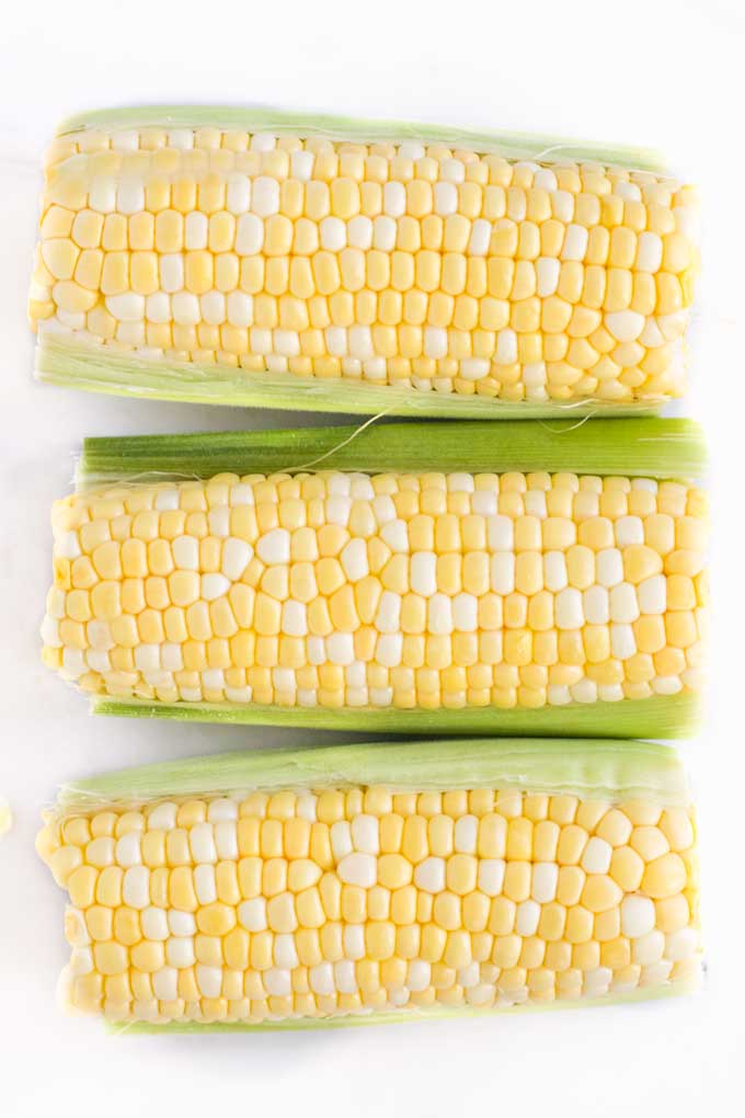 Image of 3 Corns on the Cob