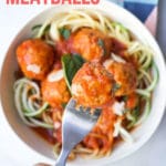 These turkey meatballs cooked in a tomato sauce are succulent and tender. A great family dish and a kid friendly meal. #turkeymeatballs #meatballs #kidsfood #toddlerfood #blw #familymeals